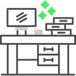 Computer Desk  Icon