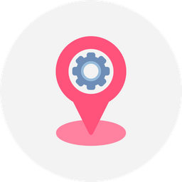 Location Setting  Icon