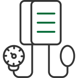 Medidor de pressão arterial  Ícone