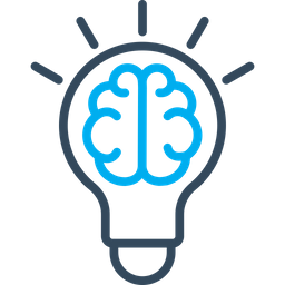 Brain Bulb  Icon