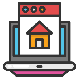 Online Website Estate Icon