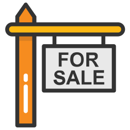 For Sale Sign  Icon