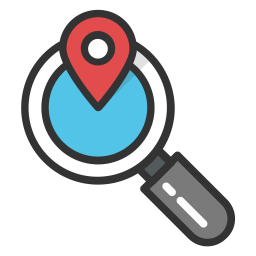 Search Map Exploring Icon