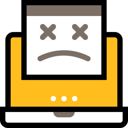 Computer Error  Icon