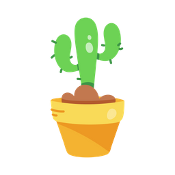 Cactus Pot  Icon