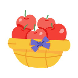 Apples Basket  Icon