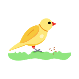 Bird Feeding  Icon