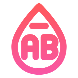 Ab negative blood  Icon