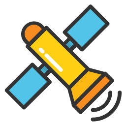 Communication Satellite  Icon