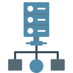Base Cluster Computing Icon
