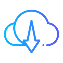 Cloud download  Icon