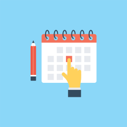 Annual Schedule  Icon