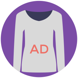 Ad on Shirt  Icon