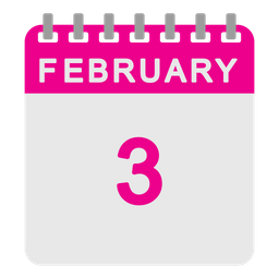 February Calendar  Icon