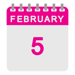 February Calendar  Icon