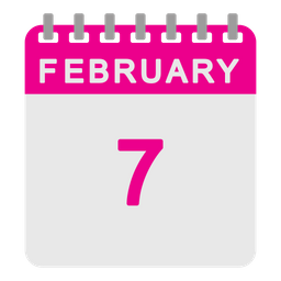 February Calendar  Icon