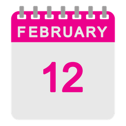 February Calendar  Icon