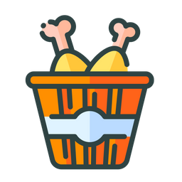 Chicken Bucket  Icon