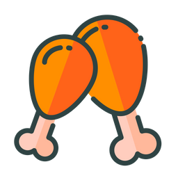 Chicken Leg  Icon