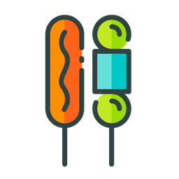 Corn Dog  Icon