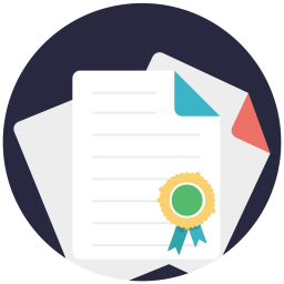 Certificate  Icon