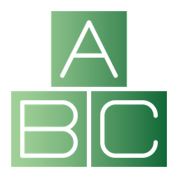 Bloco abc  Ícone