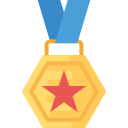 Medalha de Melhor Desempenho  Ícone