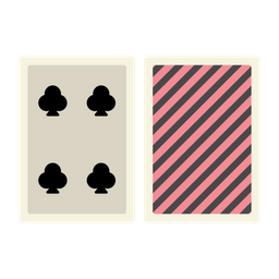 Four of clubs  Icon