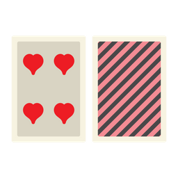 Four of hearts  Icon