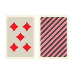 Five of diamonds  Icon