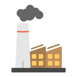 Factory Chimneys  Icon