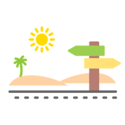 Desert Direction  Icon