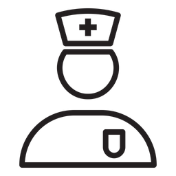 Female Nurse  Icon