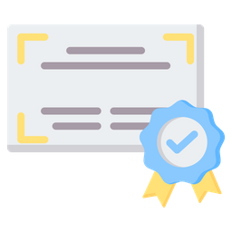 Certification  Icon