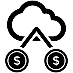 Cloud-Zahlungen  Symbol