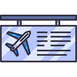 Departure Sign  Icon