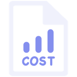 Cost Statement  Icon