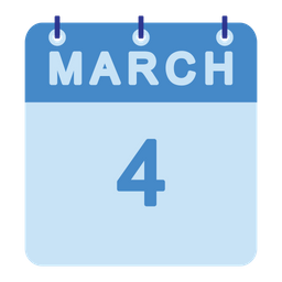 March Calendar  Icon