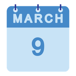 March Calendar  Icon