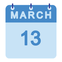 March Calendar  Icon