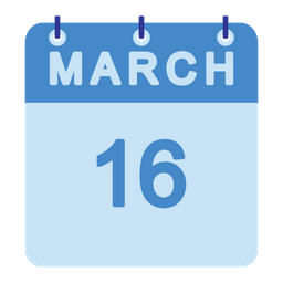 March Calendar  Icon