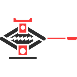 자동차 잭  아이콘