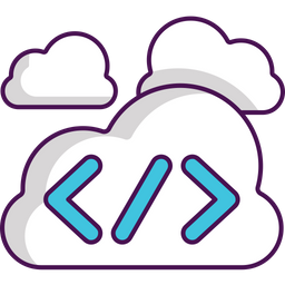 Cloud Coding  Icon