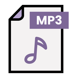 Mp 3 File  Icon