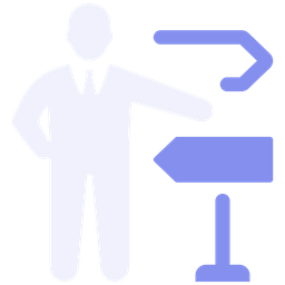 Business Direction  Icon