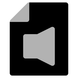 Audio File  Icon