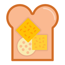 Cheese Bread  Icon