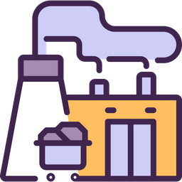 연료 발전소  아이콘