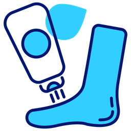 Foot cleaning  Icon