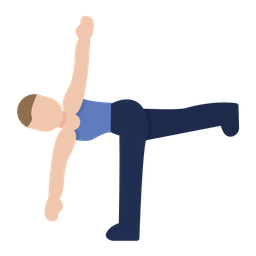 Half Moon Pose  Icon